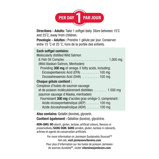 Wild Salmon & Fish Oil OMEGA 3