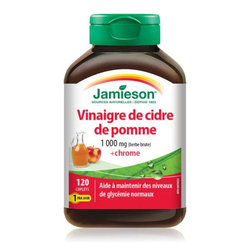 Apple Cider Vinegar & Chromium (Jabukovo sirće sa Hromom), 120 kapleta