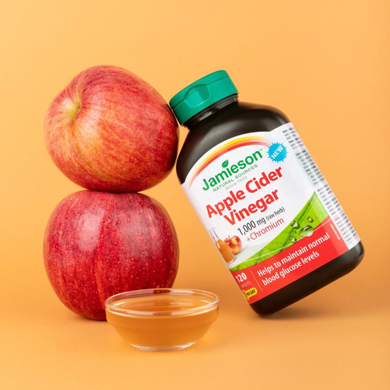 Apple Cider Vinegar & Chromium (Jabukovo sirće sa Hromom), 120 kapleta
