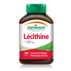 Lecitin 1200 mg, 100 softgel kapsula