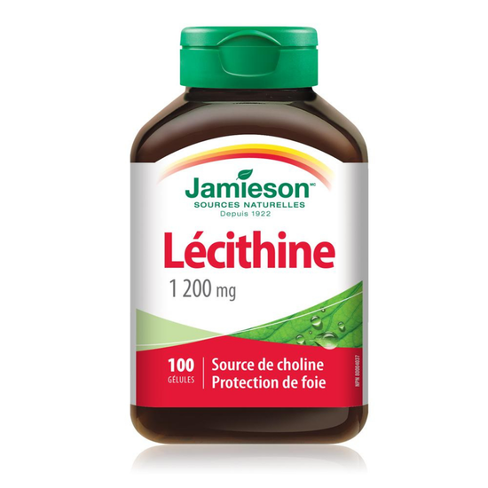 Lecitin 1200 mg, 100 softgel kapsula