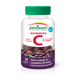 Vitamin C + Immune Shield (Vitamin D, B12, Cink i Zova), 60 gumenih bombona