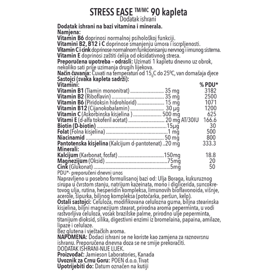 Stressease 90 kapleta